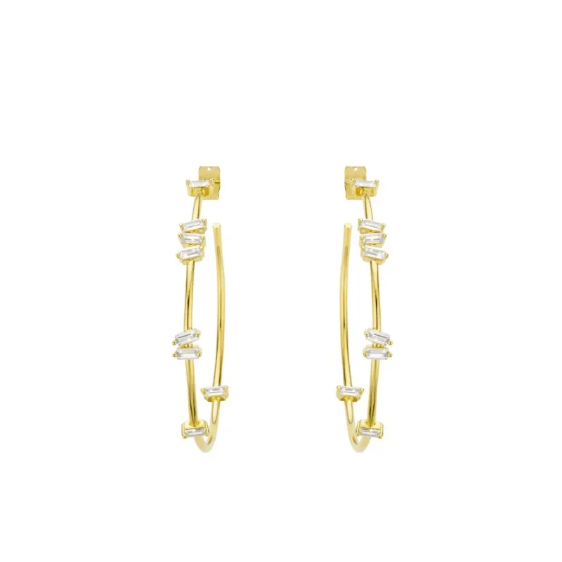 BAGUETTE HOOPS Cercei