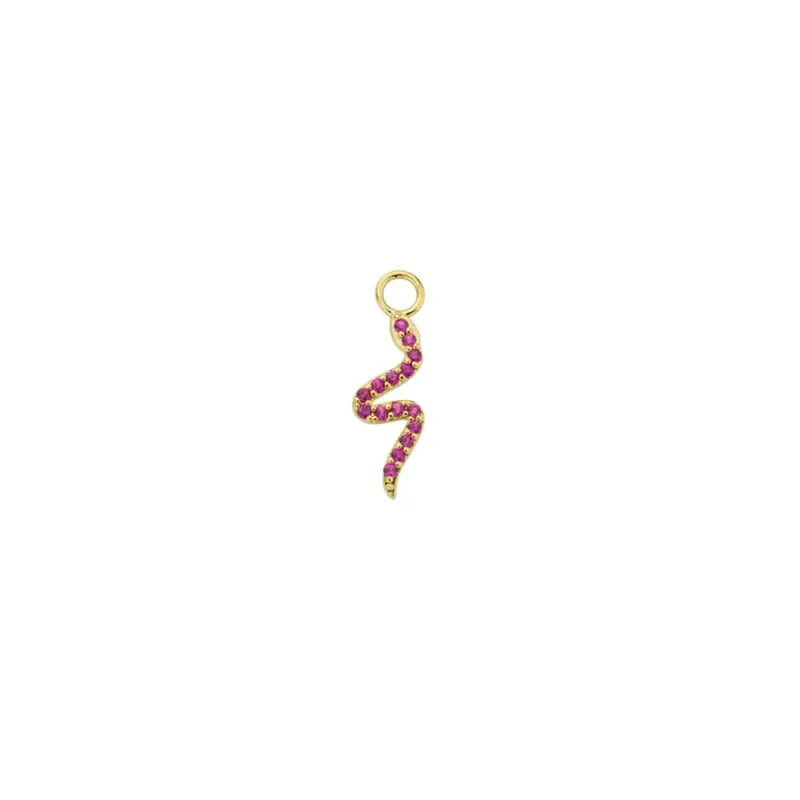 FUCHSIA LITTLE SERPIENTE Pandative
